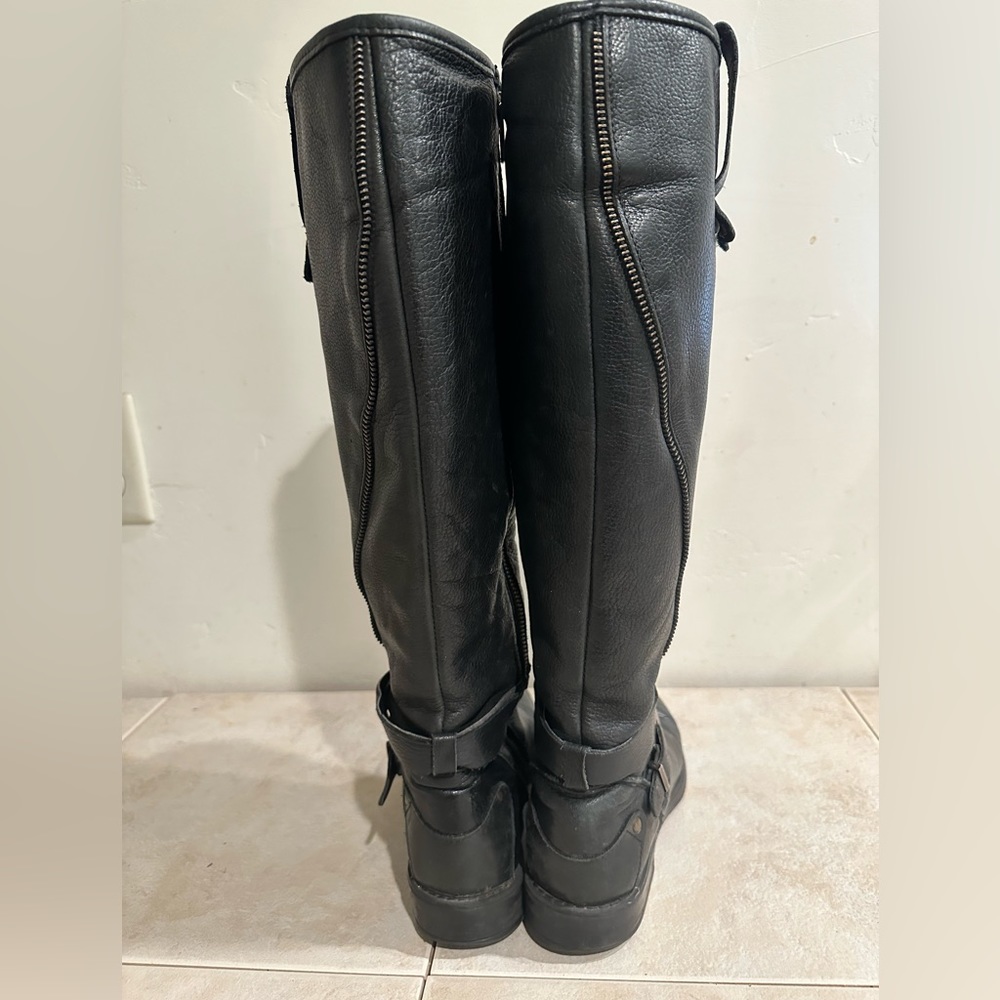 Aldo knee high leather women’s boots, size 8 - Picture 6 of 7